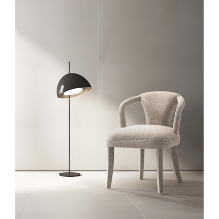 Manhattan Comfort Palmer Dining Armchair in Gold Dust DC088AR-GD